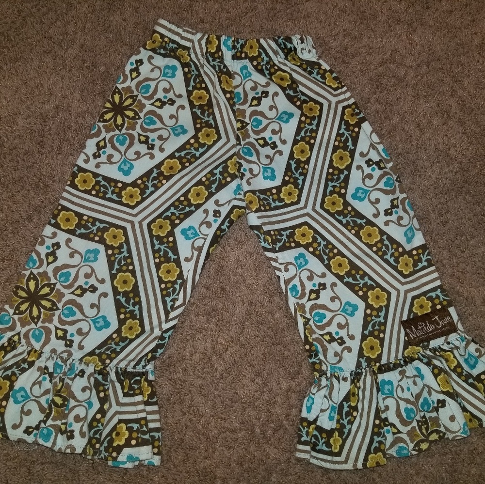 Matilda Jane ruffle pants size 4